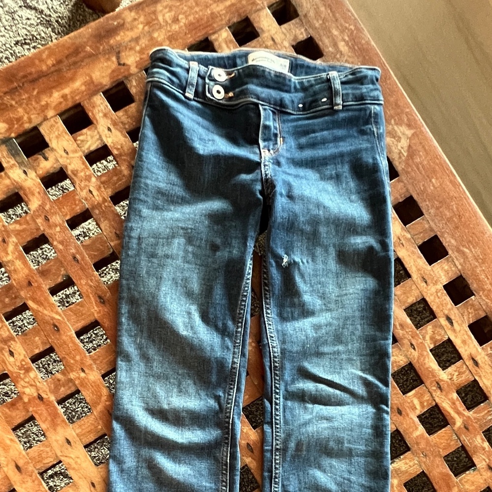 Abercrombie girls jeans size 9/10 tall
